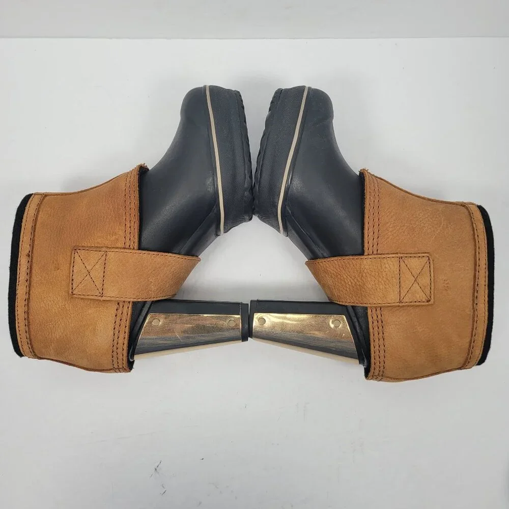 Sorel Medina II Women's Brown Black Waterproof Ankle Boots NL2086-010 US Size 7 - Picture 8 of 12